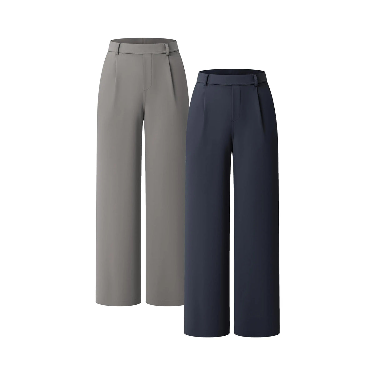 Halara 2-Piece Flex High Waisted Plicated Side Pocket Straight Leg Work Pants Set #BackToSchool