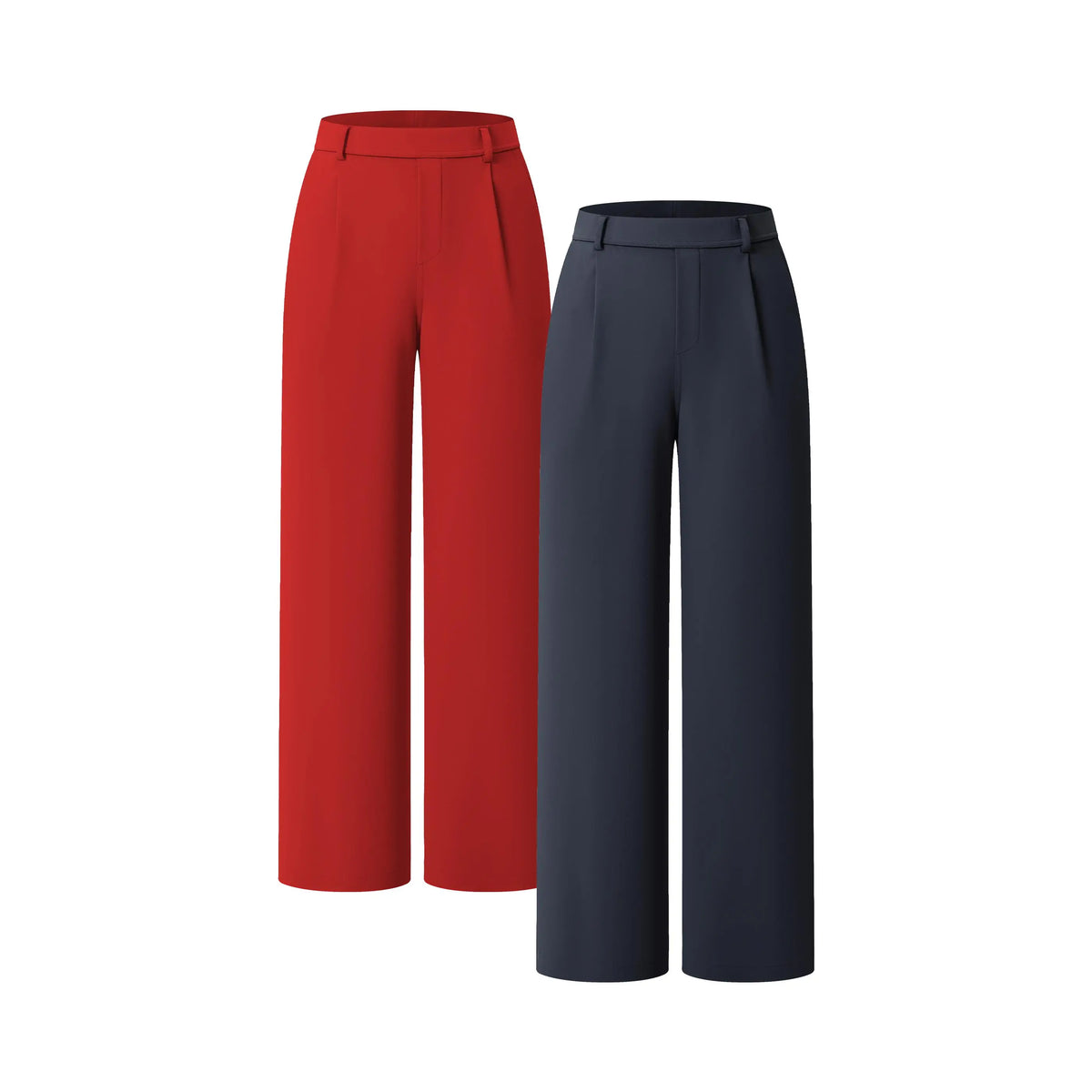 Halara 2-Piece Flex High Waisted Plicated Side Pocket Straight Leg Work Pants Set #BackToSchool