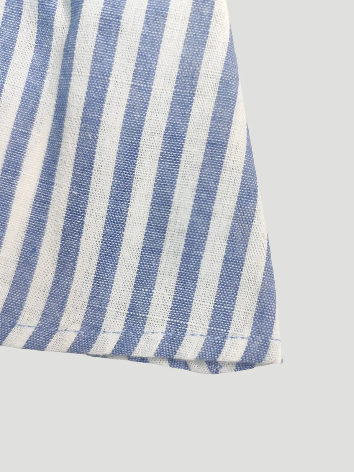 2 Piece Summer Blue Striped Set Tank Top + Wide Leg Pants, Casual Vacation, summer matching sets, College Style Two-Piece Set, Loose-Fitting Pants Set Outfit