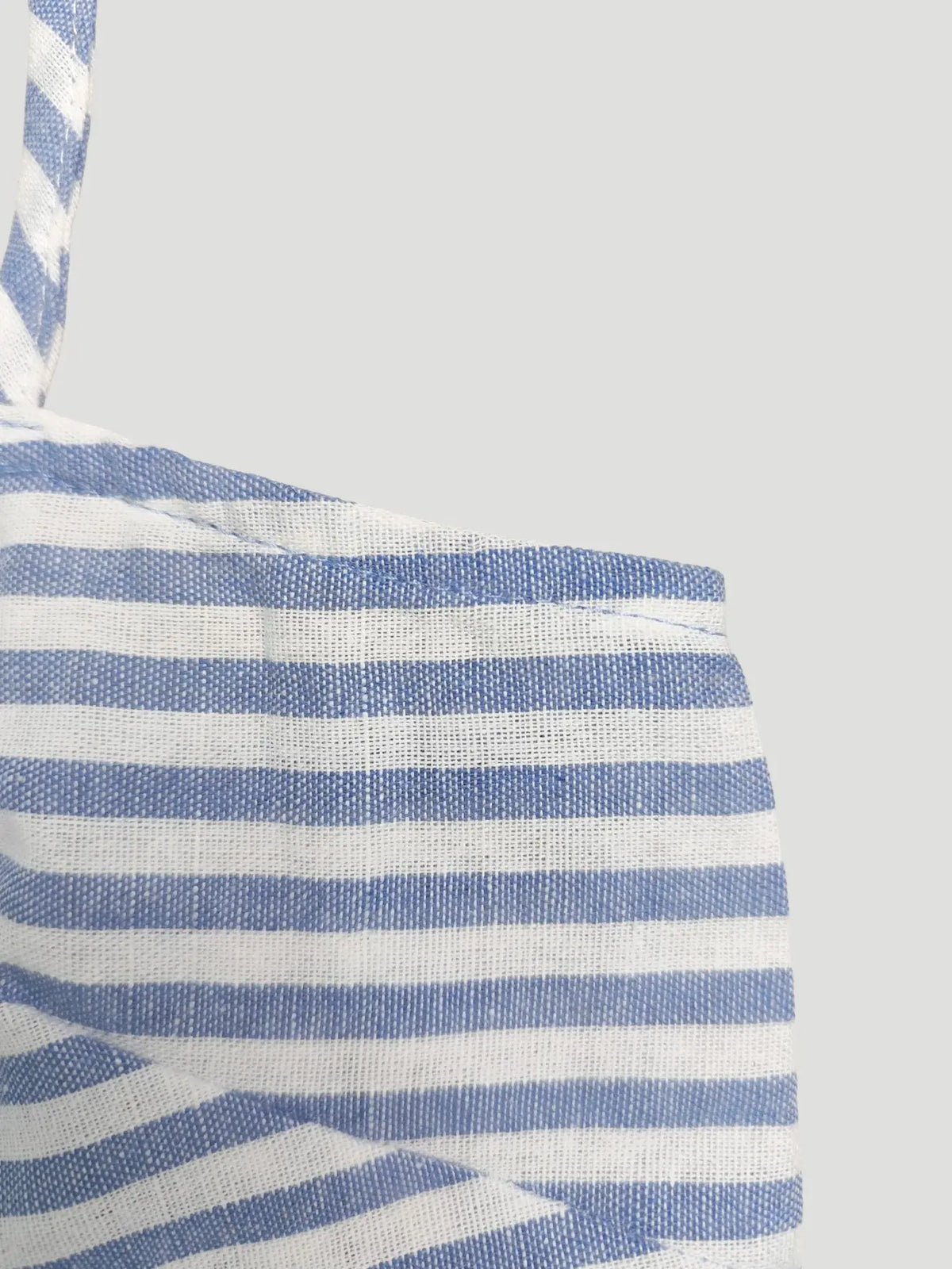2 Piece Summer Blue Striped Set Tank Top + Wide Leg Pants, Casual Vacation, summer matching sets, College Style Two-Piece Set, Loose-Fitting Pants Set Outfit