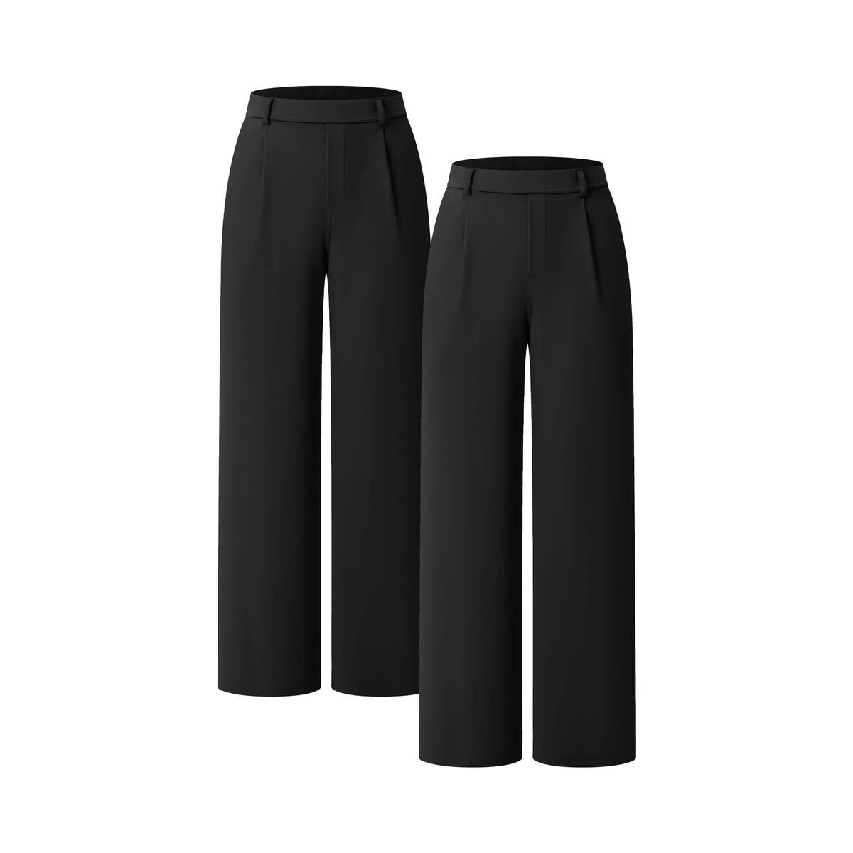 Halara 2-Piece Flex High Waisted Plicated Side Pocket Straight Leg Work Pants Set #BackToSchool