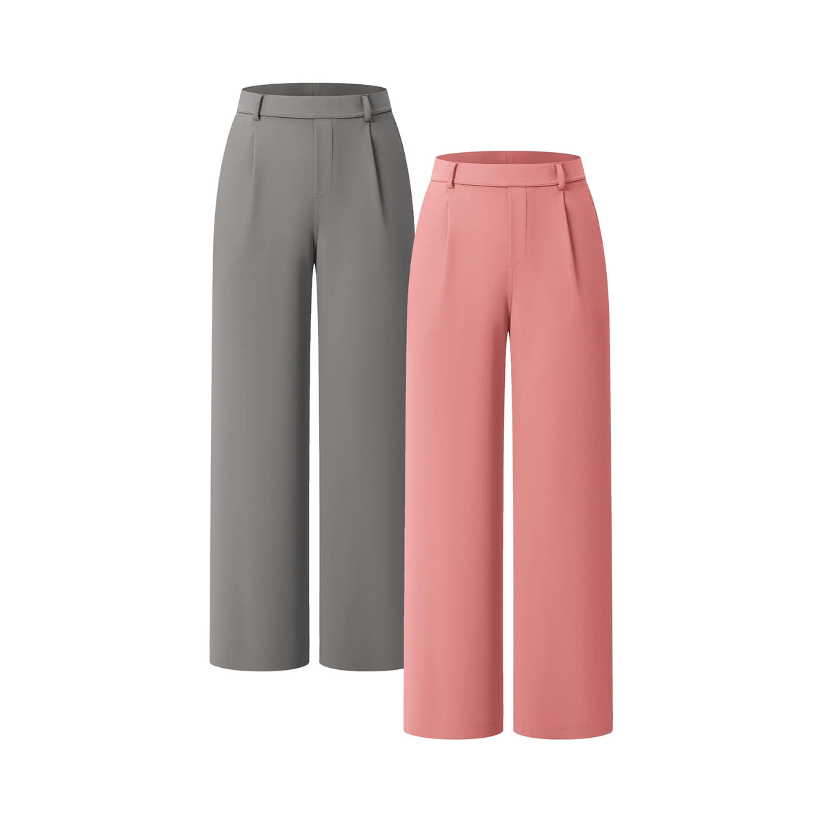 Halara 2-Piece Flex High Waisted Plicated Side Pocket Straight Leg Work Pants Set #BackToSchool